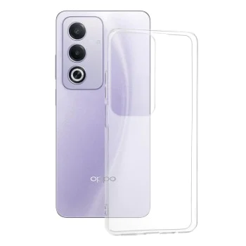 Калъф за Oppo A80 5G - Прозрачен силикон - Прозрачен