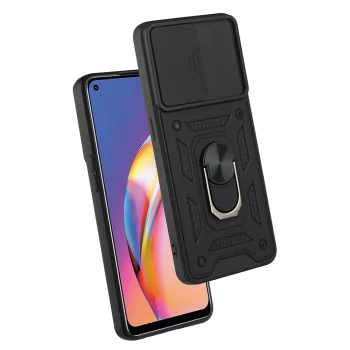 Калъф за Oppo A94 4G / Reno5 Lite - CamShield Series - черен