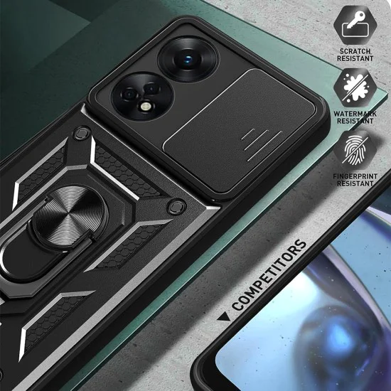 Калъф за Oppo A98 5G - CamShield Series - черен