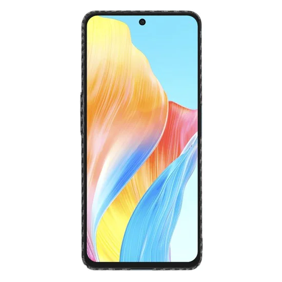 Калъф за Oppo A98 5G - Carbonite FiberShell - Черен