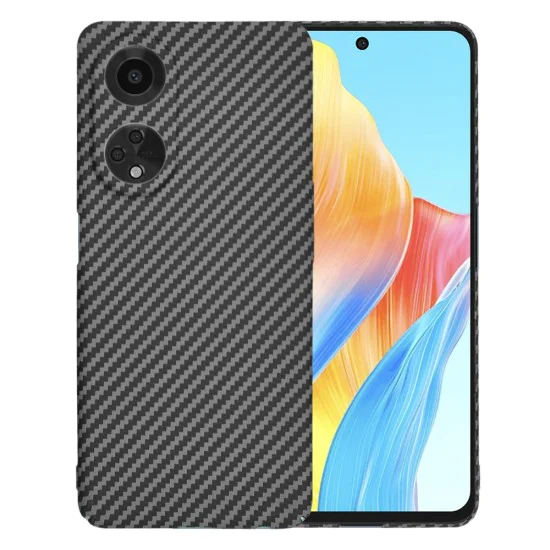 Калъф за Oppo A98 5G - Carbonite FiberShell - Черен