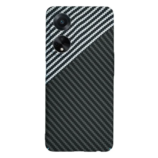 Калъф за Oppo A98 5G - Carbonite FiberShell - Stealth Grey