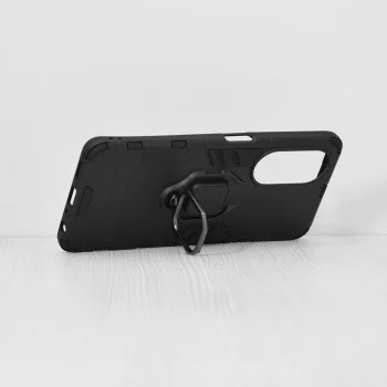 Калъф за Oppo A98 5G - Силиконов щит - Черен