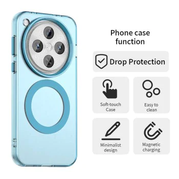 Калъф за Oppo Find X8 Pro - CandyCase MagSafe - Син