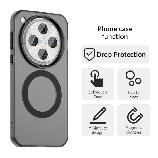 Калъф за Oppo Find X8 Pro - CandyCase MagSafe - черен