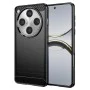 Калъф за Oppo Find X8 Pro - Carbon Silicone - Черен