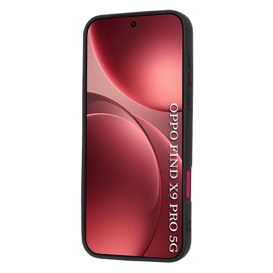 Калъф за Oppo Find X9 Pro - Techsuit SoftFlex - Черен