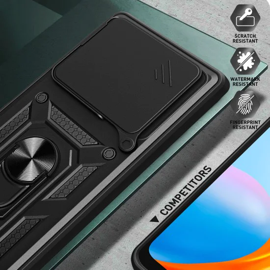 Калъф за Oppo Find X9 – Techsuit CamShield Series – Черен