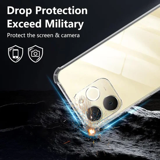 Калъф за Oppo Find X9 – Techsuit Shockproof Clear Silicone – Прозрачен