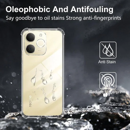 Калъф за Oppo Find X9 – Techsuit Shockproof Clear Silicone – Прозрачен