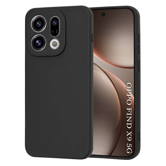 Калъф за Oppo Find X9 - Techsuit SoftFlex - Черен