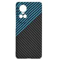 Калъф за Oppo Reno10 / Reno10 Pro - Carbonite FiberShell - Blue Pulse