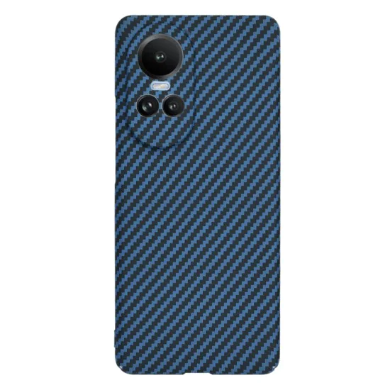 Калъф за Oppo Reno10 / Reno10 Pro - Carbonite FiberShell - Cyan