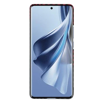Калъф за Oppo Reno10 / Reno10 Pro - Carbonite FiberShell - Red Vortex