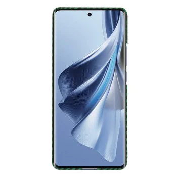 Калъф за Oppo Reno10 / Reno10 Pro - Carbonite FiberShell - Зелен