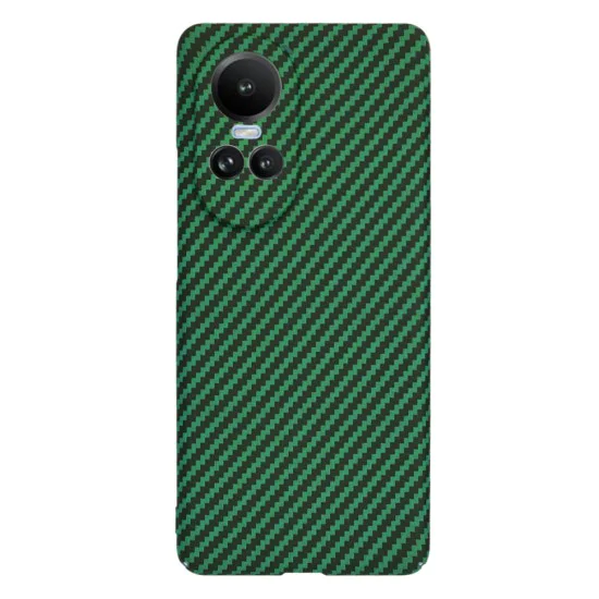 Калъф за Oppo Reno10 / Reno10 Pro - Carbonite FiberShell - Зелен