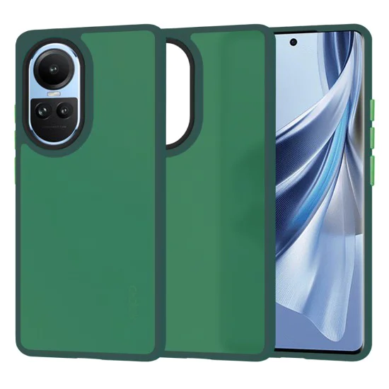 Калъф за Oppo Reno10 / Reno10 Pro - HaloFrost Series - Midnight Green