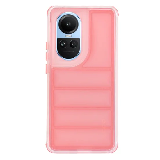 Калъф за Oppo Reno10 / Reno10 Pro - Wave Shield - Червен
