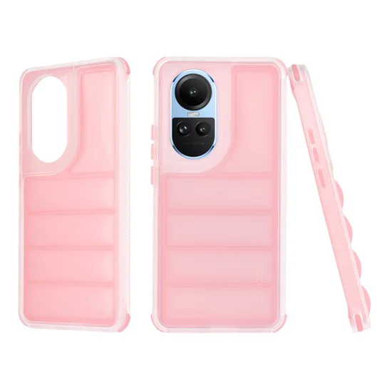 Калъф за Oppo Reno10 / Reno10 Pro - Wave Shield - Розов