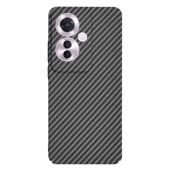 Калъф за Oppo Reno11 F - Carbonite FiberShell - Черен