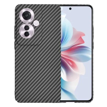 Калъф за Oppo Reno11 F - Carbonite FiberShell - Черен