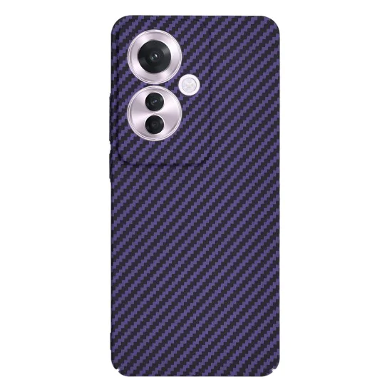 Калъф за Oppo Reno11 F - Carbonite FiberShell - Лилав