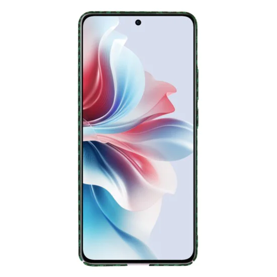 Калъф за Oppo Reno11 F - Carbonite FiberShell - Зелен
