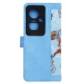 Калъф за Oppo Reno11 F - FlipCraft - Vibrant Blue