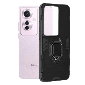Калъф за Oppo Reno11 F - Silicone Shield - Черен