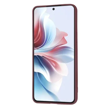 Калъф за Oppo Reno11 F - SoftFlex - Plum Red