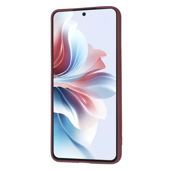 Калъф за Oppo Reno11 F - SoftFlex - Plum Red