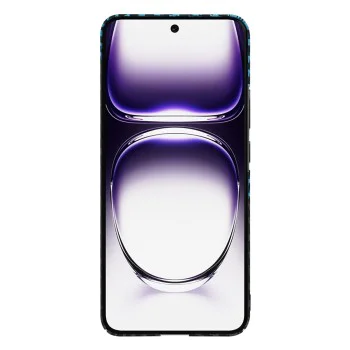 Калъф за Oppo Reno12 - Carbonite FiberShell - Blue Pulse