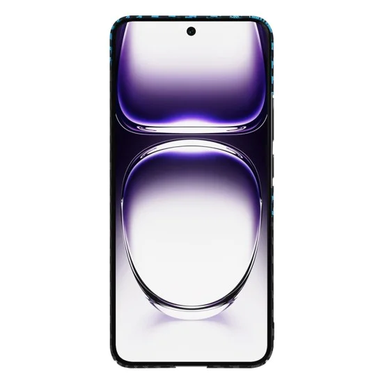 Калъф за Oppo Reno12 - Carbonite FiberShell - Blue Pulse