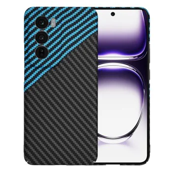 Калъф за Oppo Reno12 - Carbonite FiberShell - Blue Pulse