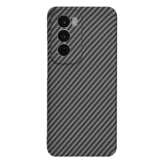 Калъф за Oppo Reno12 - Carbonite FiberShell - Черен