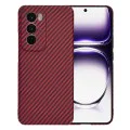 Калъф за Oppo Reno12 - Carbonite FiberShell - Червен