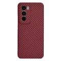 Калъф за Oppo Reno12 - Carbonite FiberShell - Червен