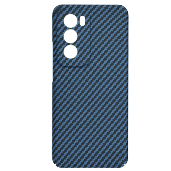 Калъф за Oppo Reno12 - Carbonite FiberShell - Cyan