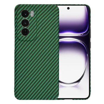 Калъф за Oppo Reno12 - Carbonite FiberShell - Зелен
