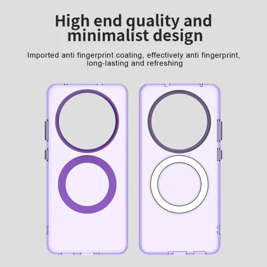 Калъф за Oppo Reno12 F 4G / Reno12 F 5G / Reno12 FS 4G / Reno12 FS 5G - CandyCase MagSafe - Лилав