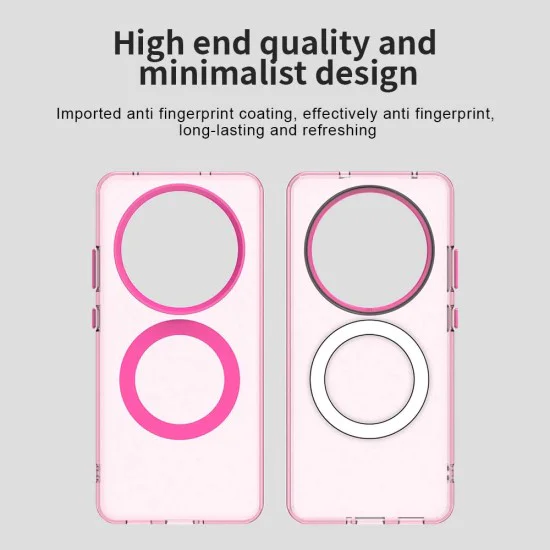 Калъф за Oppo Reno12 F 4G / Reno12 F 5G / Reno12 FS 4G / Reno12 FS 5G - CandyCase MagSafe - Розов