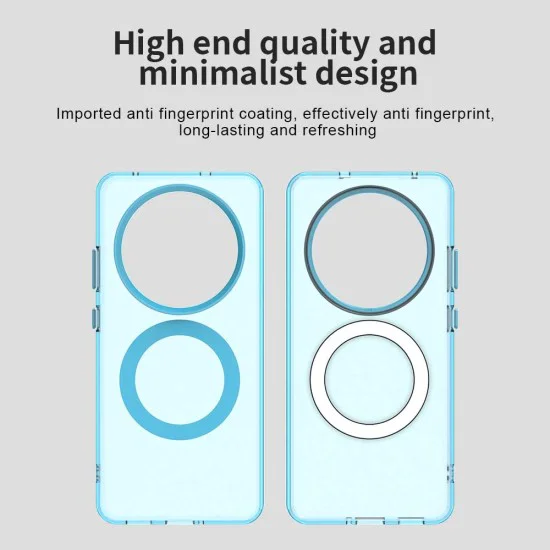 Калъф за Oppo Reno12 F 4G / Reno12 F 5G / Reno12 FS 4G / Reno12 FS 5G - CandyCase MagSafe - Син