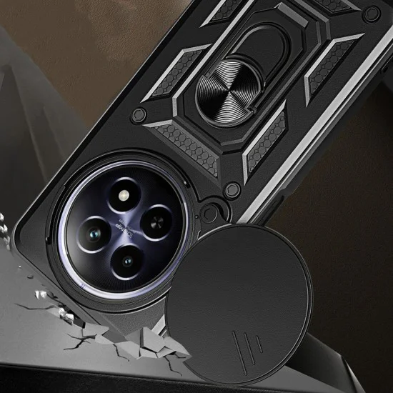 Калъф за Oppo Reno12 F 4G / Reno12 F 5G / Reno12 FS - CamShield Series - син