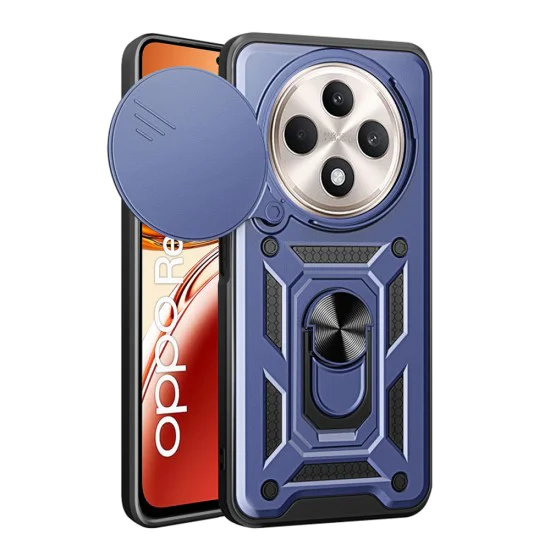 Калъф за Oppo Reno12 F 4G / Reno12 F 5G / Reno12 FS - CamShield Series - син