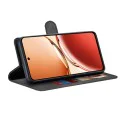 Калъф за Oppo Reno12 F 4G / Reno12 F 5G / Reno12 FS - Дневник - Черен