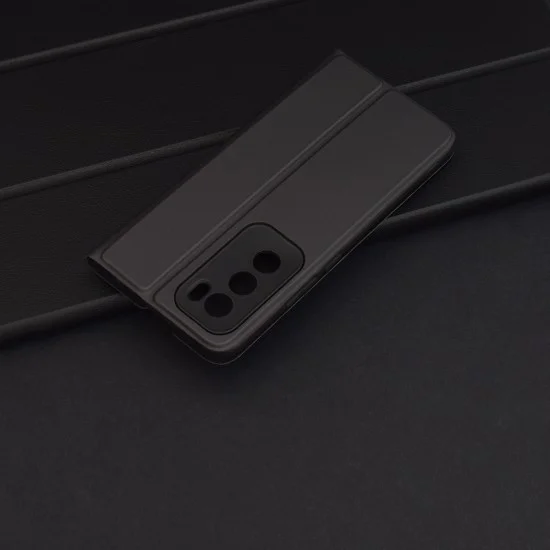 Калъф за Oppo Reno12 - Magskin Book - Черен