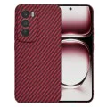 Калъф за Oppo Reno12 Pro - Carbonite FiberShell - Червен