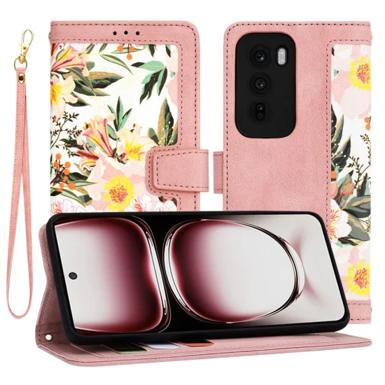 Калъф за Oppo Reno12 Pro - FlipCraft - Sweetheart Pink