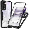 Калъф за Oppo Reno12 Pro + Протектор - ColorVerse 360 ​​Series - Черен