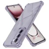 Калъф за Oppo Reno12 Pro - Techsuit - Удароустойчив Clear Silicone - Опушено Черен
